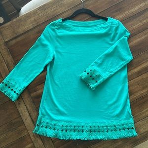 Talbots cotton top